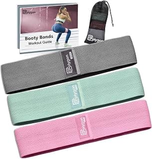 Polygon Bandes de résistance pour exercice, bandes d'entraînement à 3 | Lot de bandes élastiques épaisses en tissu antidérapant pour... chez Amazon Canada