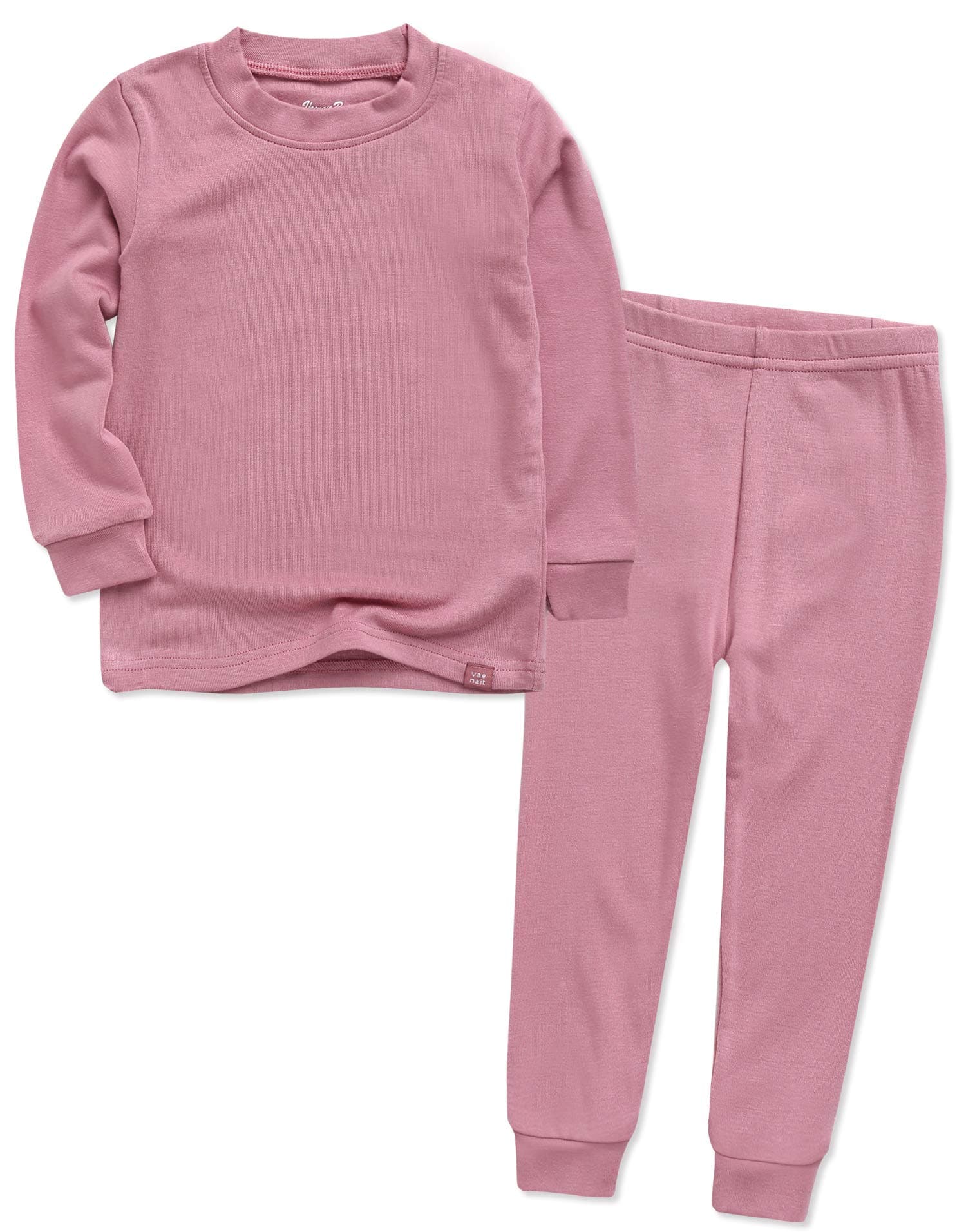 VAENAIT 6M-12Y Toddler Kids Toddler Girls Boys Soft Comfy Modal Tencel Solid Raglan Sleepwear Pajamas Pjs 2pcs Set chez Amazon US