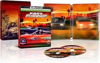 The Fast and the Furious - 25th Anniversary Limited Edition Steelbook 4K Ultra HD + Blu-ray (Bilingual) chez Amazon Canada