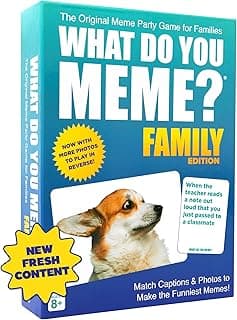What DO You Meme? Édition Famille par Relatable, contenu rafraîchi - Jeu pour enfants 8+, jeux familiaux... chez Amazon Canada