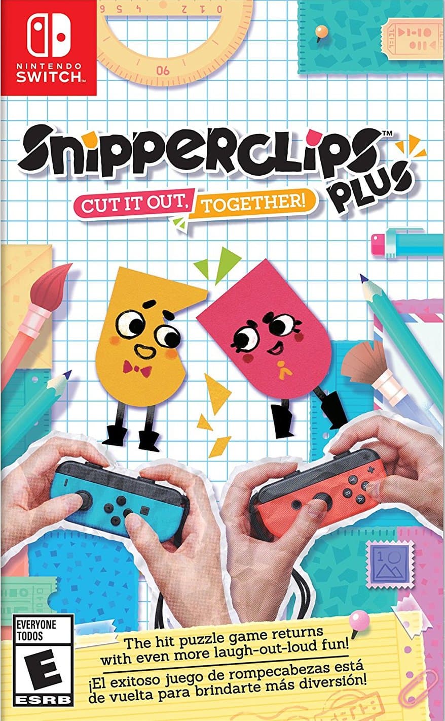 Snipperclips Plus: Cut it out, Together! - Bundle - Nintendo Switch [Digital Code] chez Amazon US