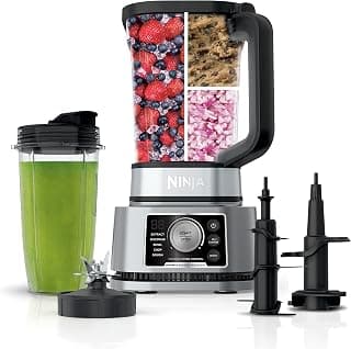 Ninja Foodi Power Mixeur blender puissant & Robot culinaire multifonction, SS300C, 1200W, 72oz/2.1L | Mixeur blender... chez Amazon Canada