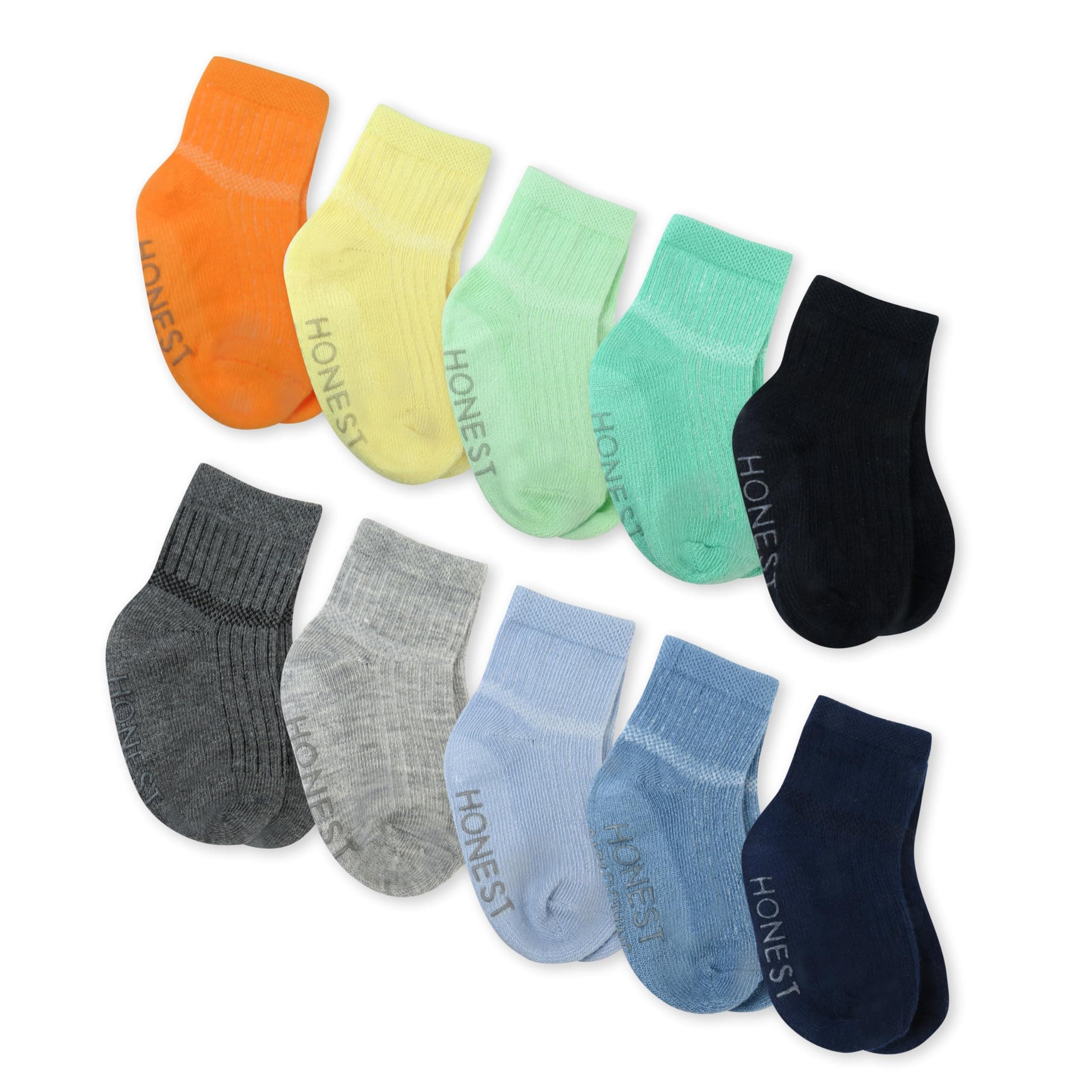 HonestBaby Baby Girls' Cozy Socks (Multipack) chez Amazon US