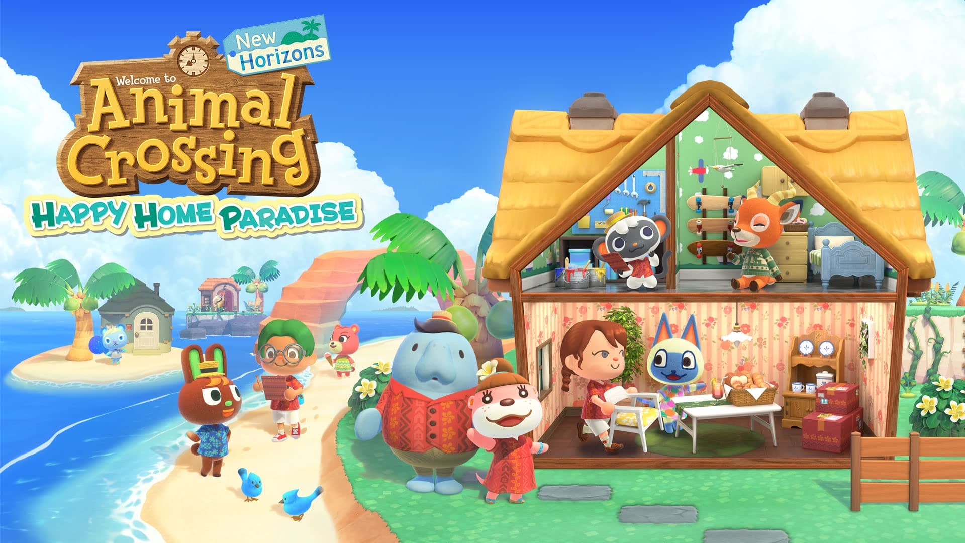 Animal Crossing: New Horizons - Happy Home Paradise - Nintendo Switch [Digital Code] chez Amazon US