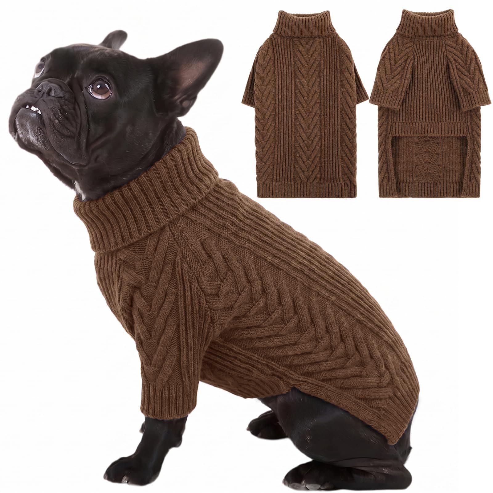 Large Dog Sweater, Pet Soft Sweaters for chez Amazon US