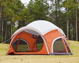 Vidalido 3-4 Person Camping Tent Easy Setup with Mesh Screen chez Amazon US