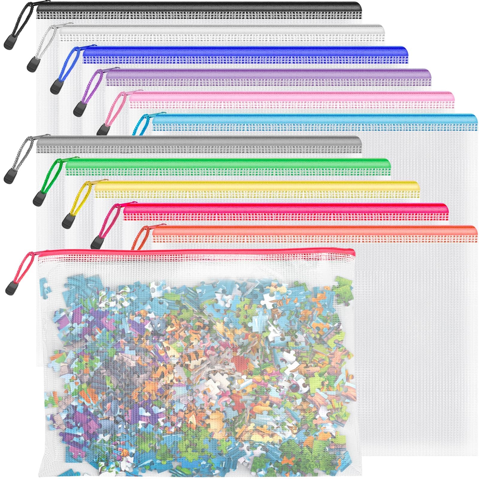 A4 Plastic Wallets Folders - 12PCS chez Amazon UK