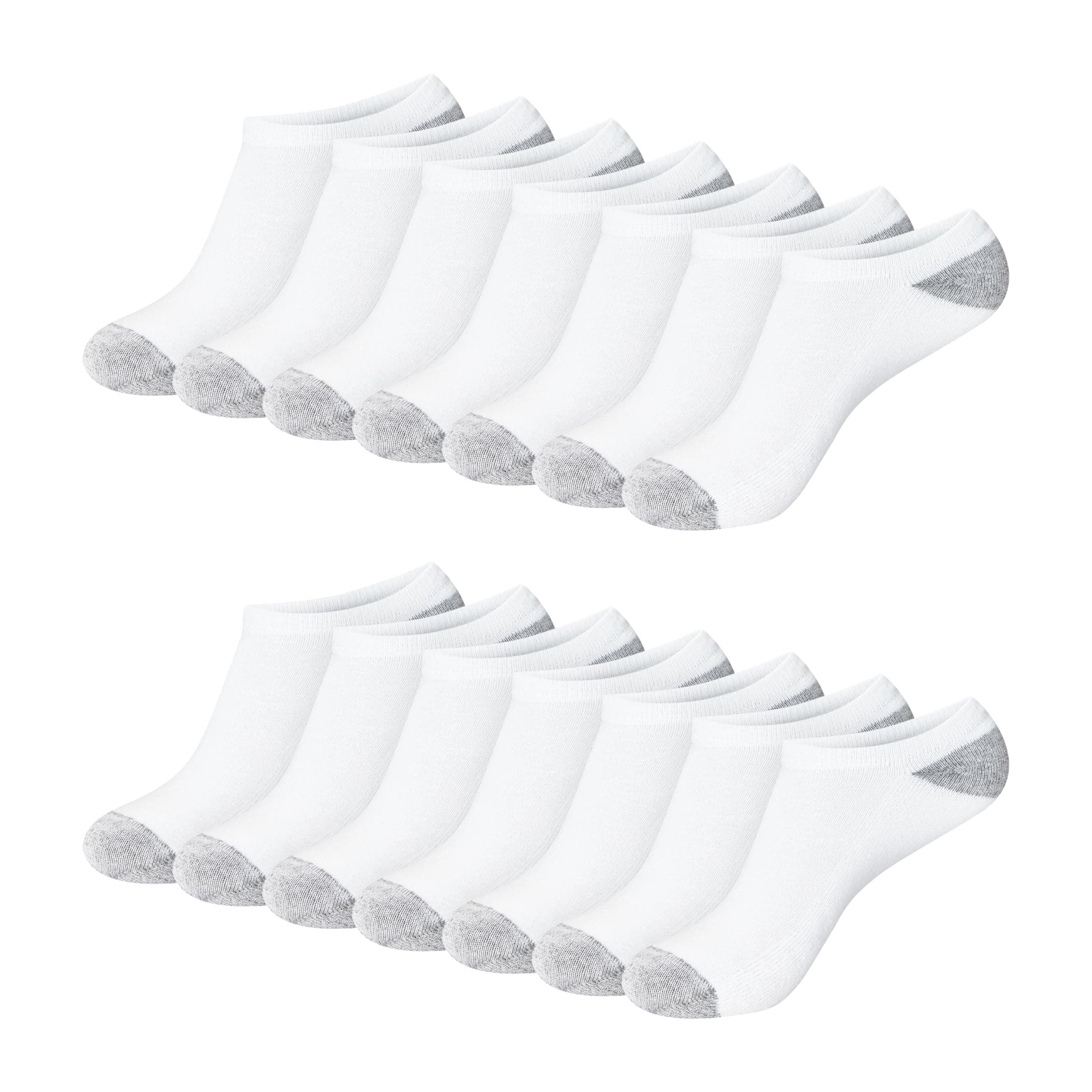 Hanes Women's No Show Socks Value-Pack| Moisture-Wicking Athletic MultiPack chez Amazon US