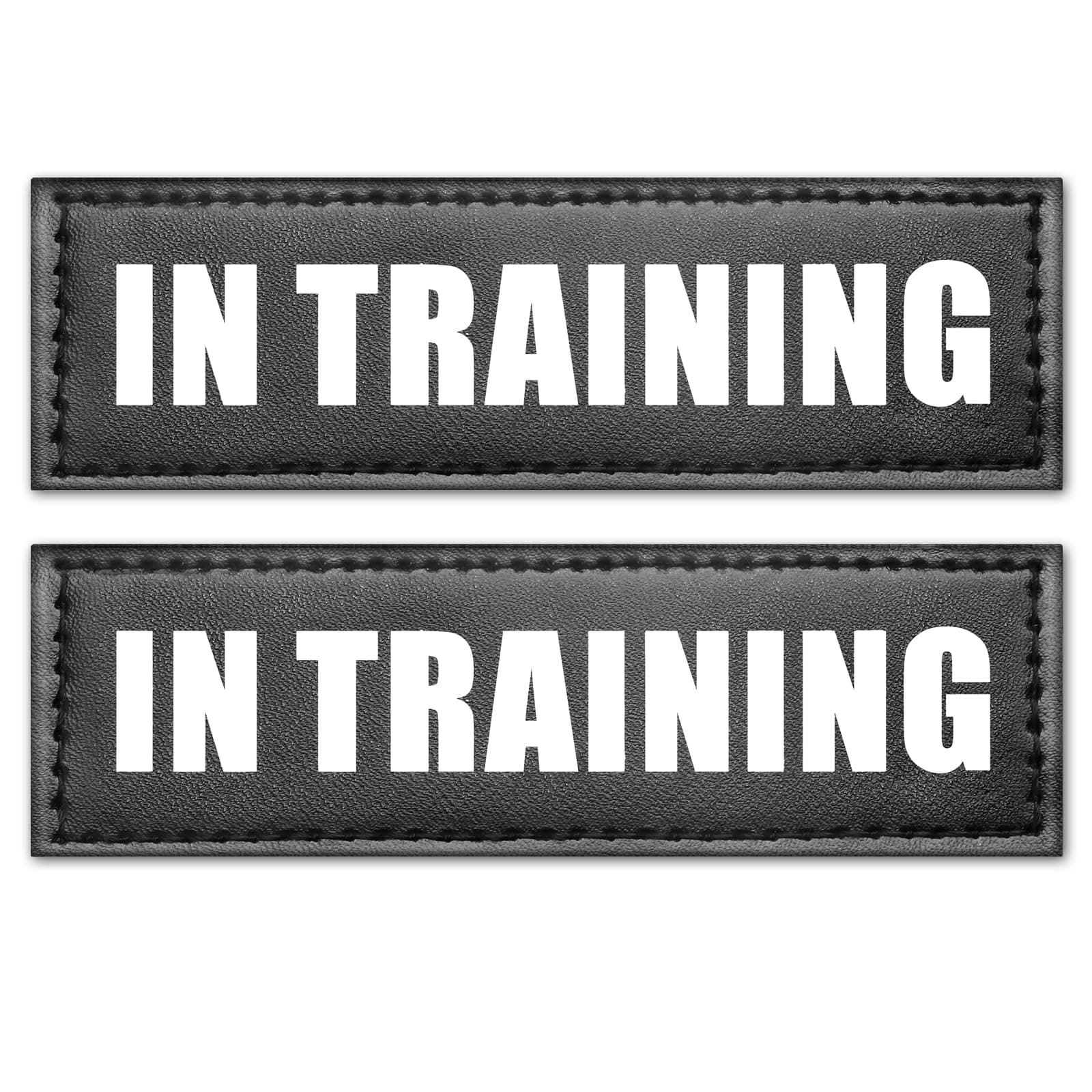 WINSEE Service Dog Patches in Training Patch for Service Vest Dog Harness(2 Pack, M) chez Amazon US