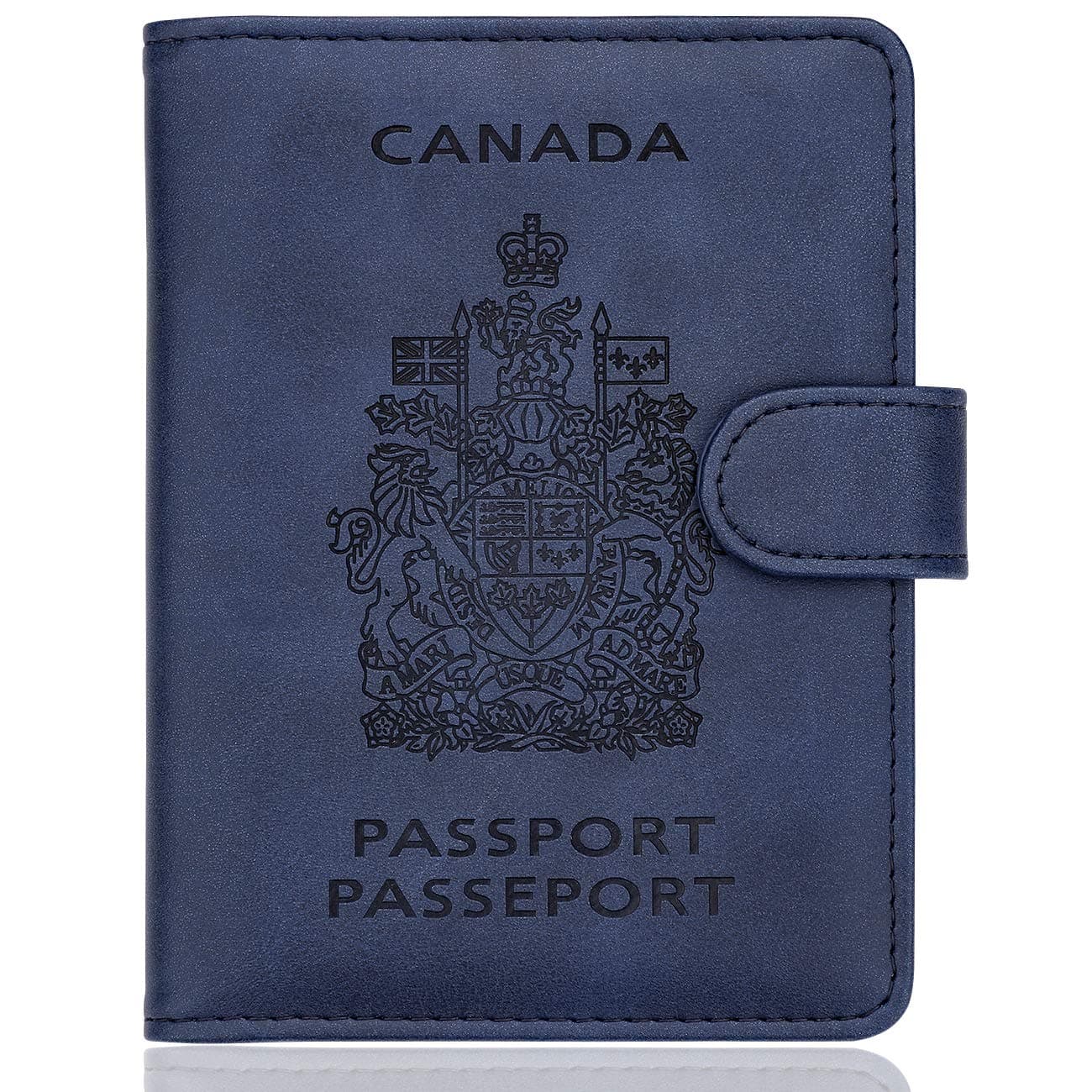 WALNEW RFID Blocking Passport Holder Travel Wallet Cover Case chez Amazon Canada