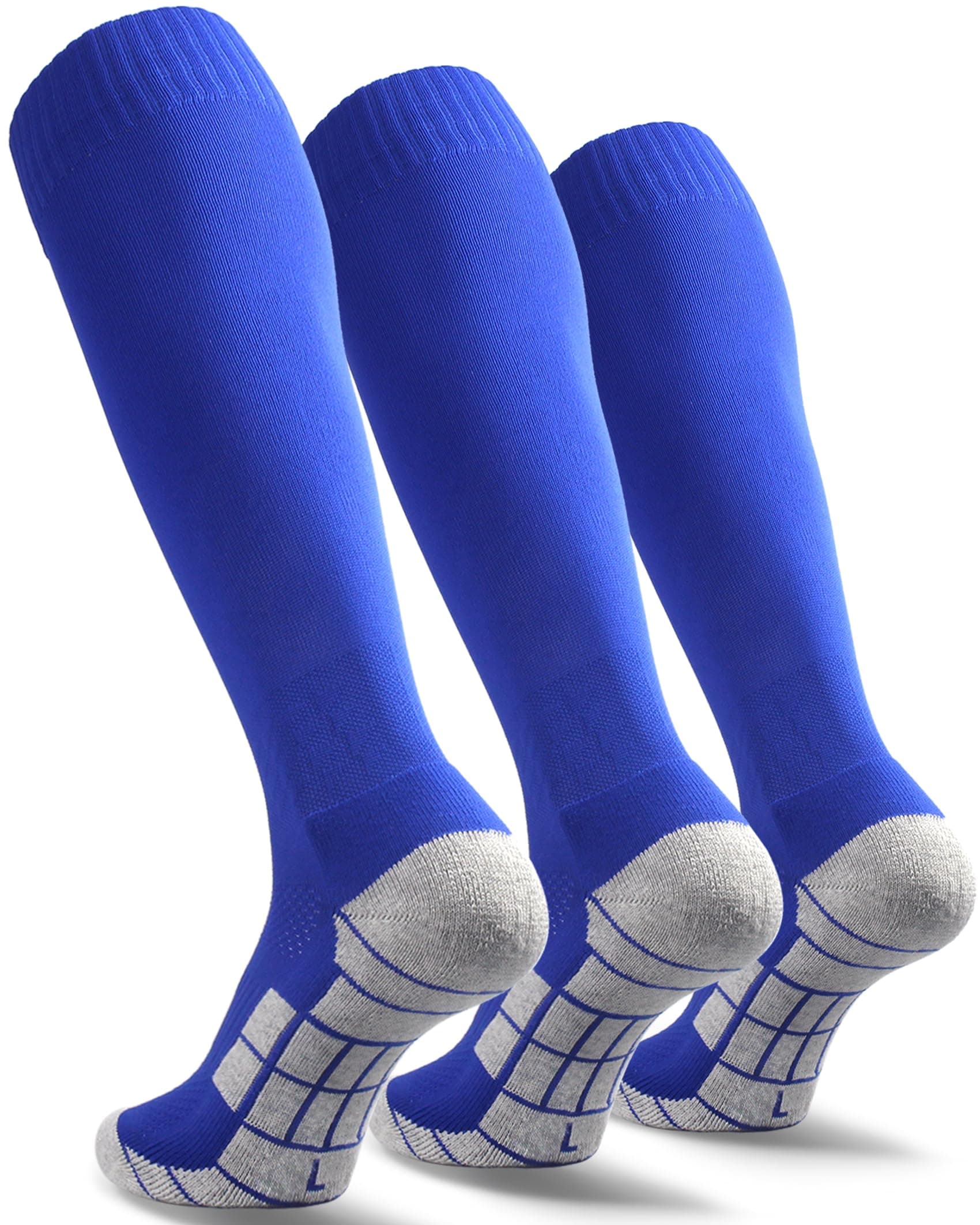 CWVLC Soccer Socks (1/3/5 pairs) Team Sport Knee High Socks for Adult Youth Kids chez Amazon US