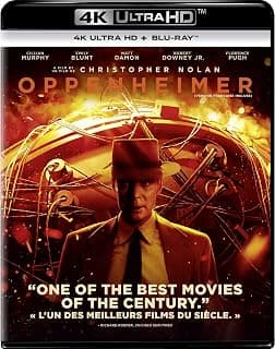 Oppenheimer - 4K Ultra HD + Blu-ray (Bilingual) chez Amazon Canada