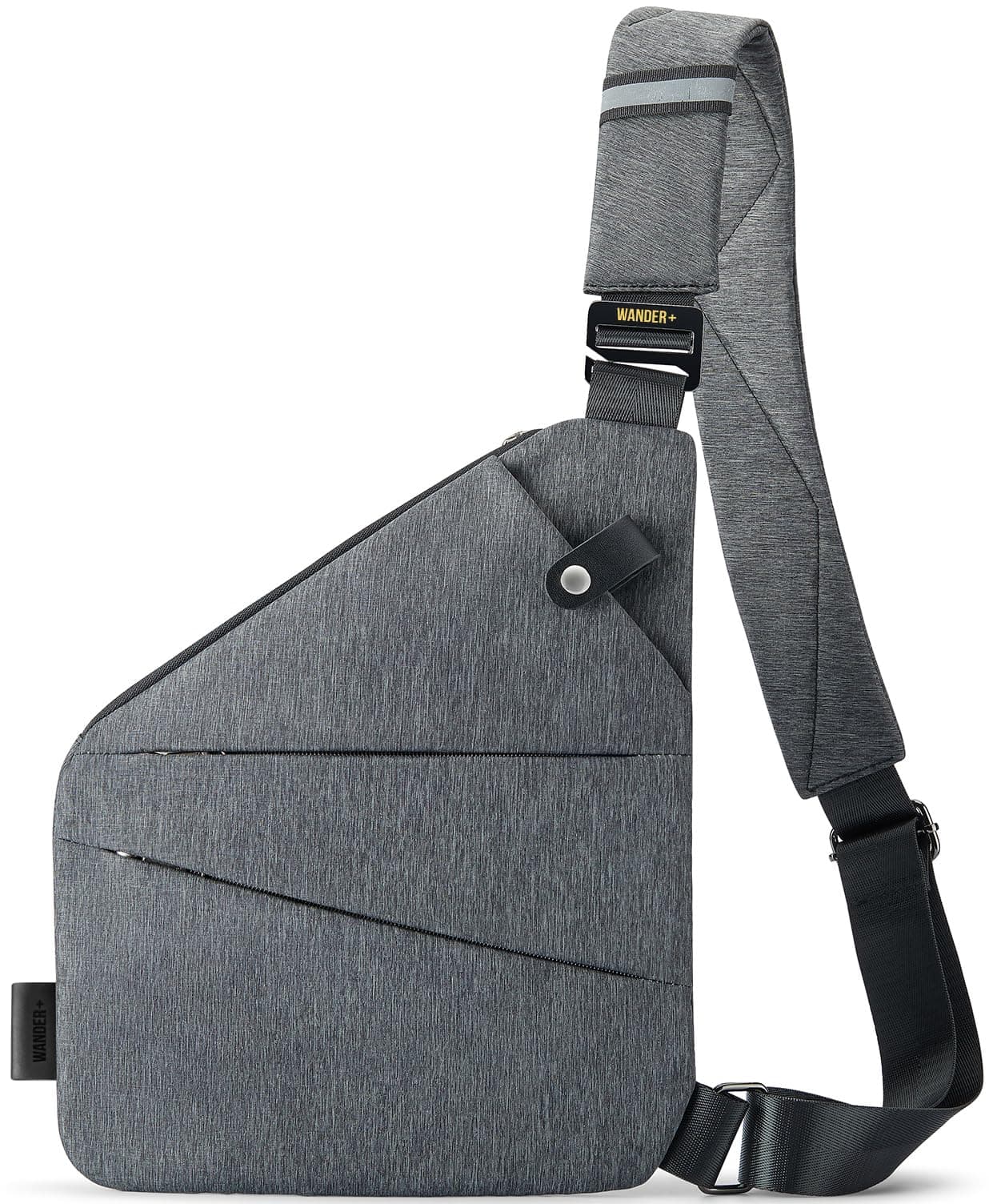 WANDER+® Anti Theft Crossbody Travel Bag for Women Men, Multi-Pocket Crossbody Bag, Slim Sling Bag chez Amazon US