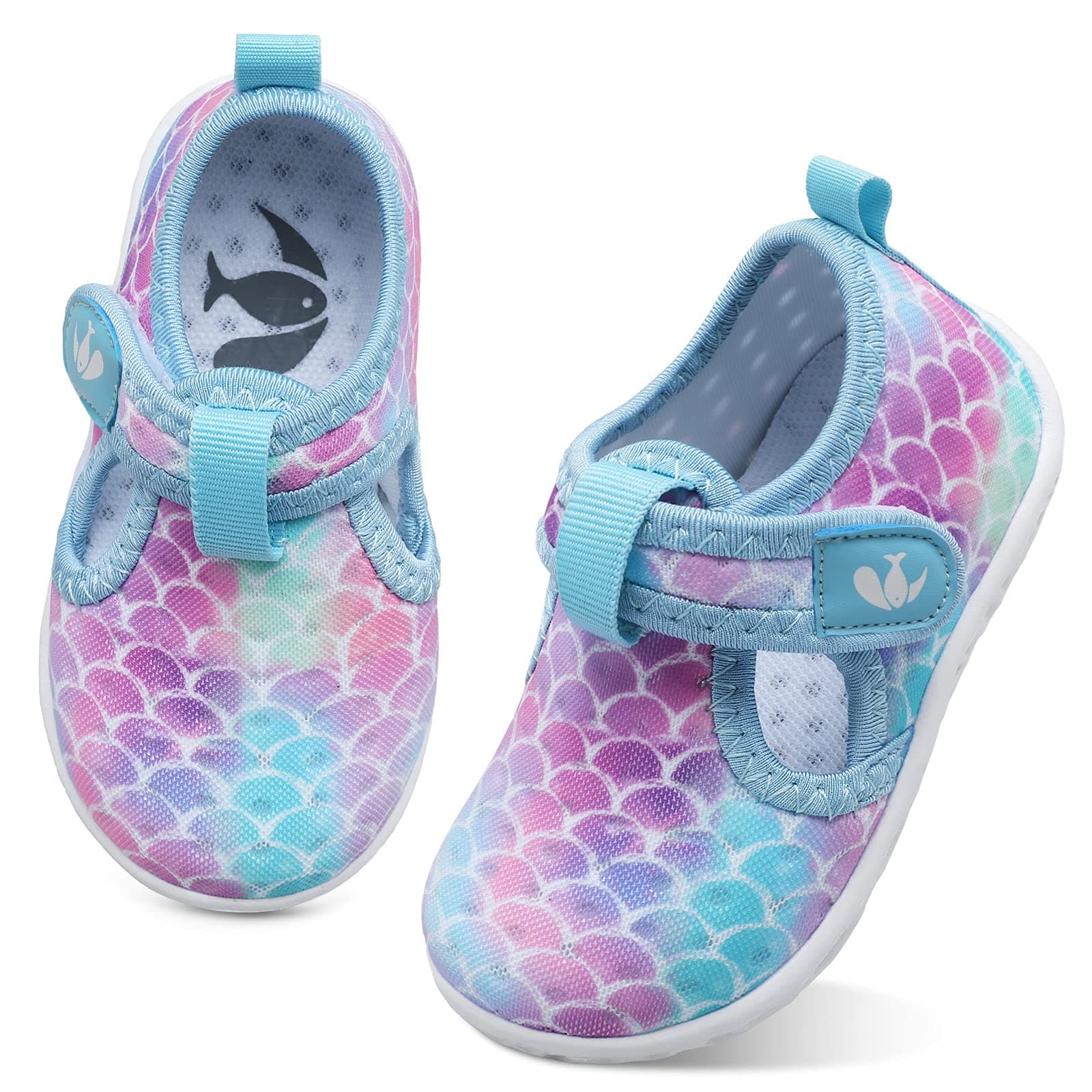 FEETCITY Boys Girls Water Shoes Kids Aqua Socks Quick Dry Barefoot for Beach Swimming Pool chez Amazon US