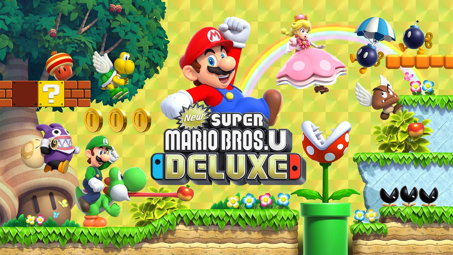 New Super Mario Bros U Deluxe - Nintendo Switch [Digital Code] chez Amazon US