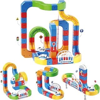 Electric Train Set for Kids Ages 3+, 173 Pcs 3D Infinity Track & 2 Trains | 76pcs Track +97pcs Accessories Building Train Track,... chez Amazon Canada
