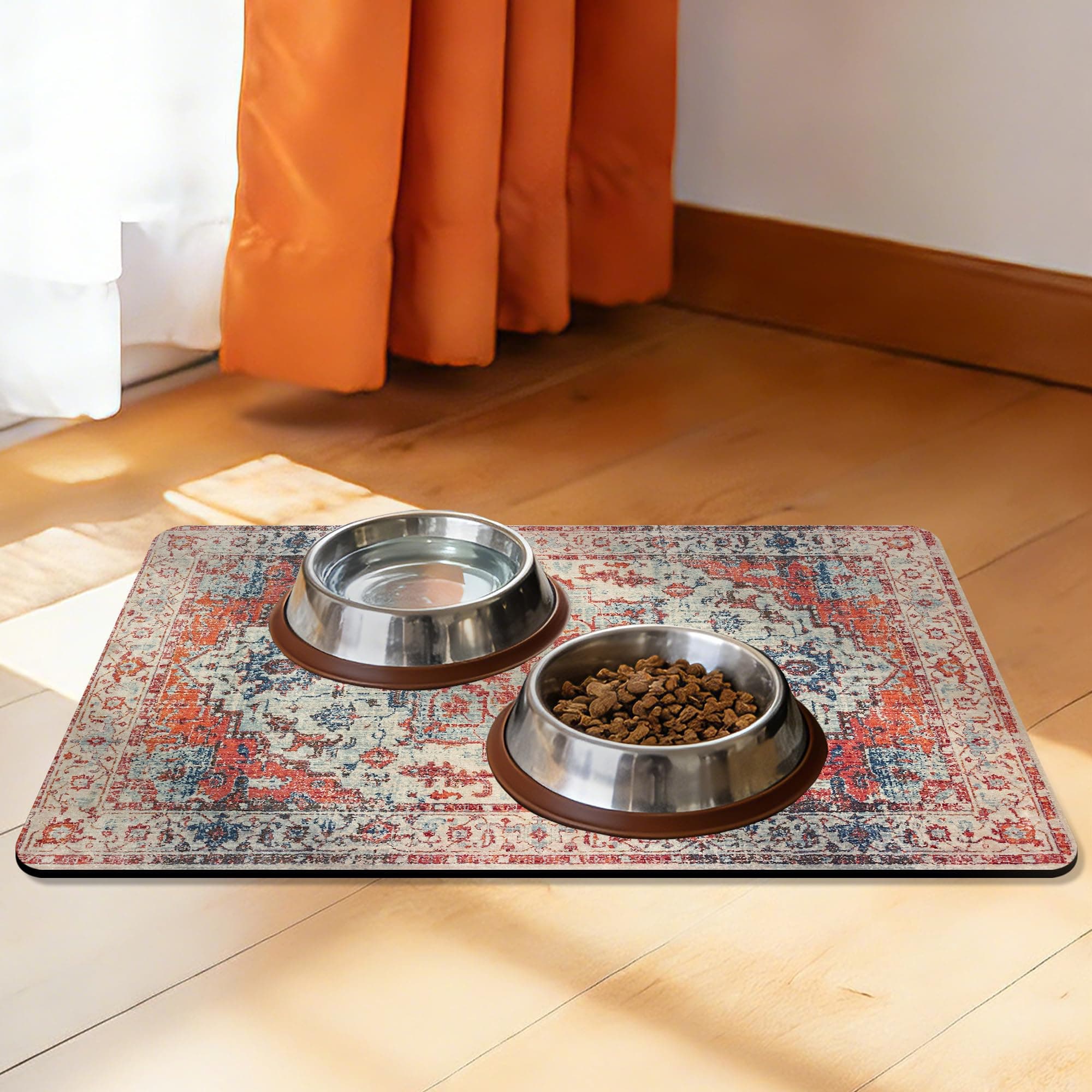 Cat Food Mat Pet Feeding Mats Dog Bowls Mat chez Amazon US