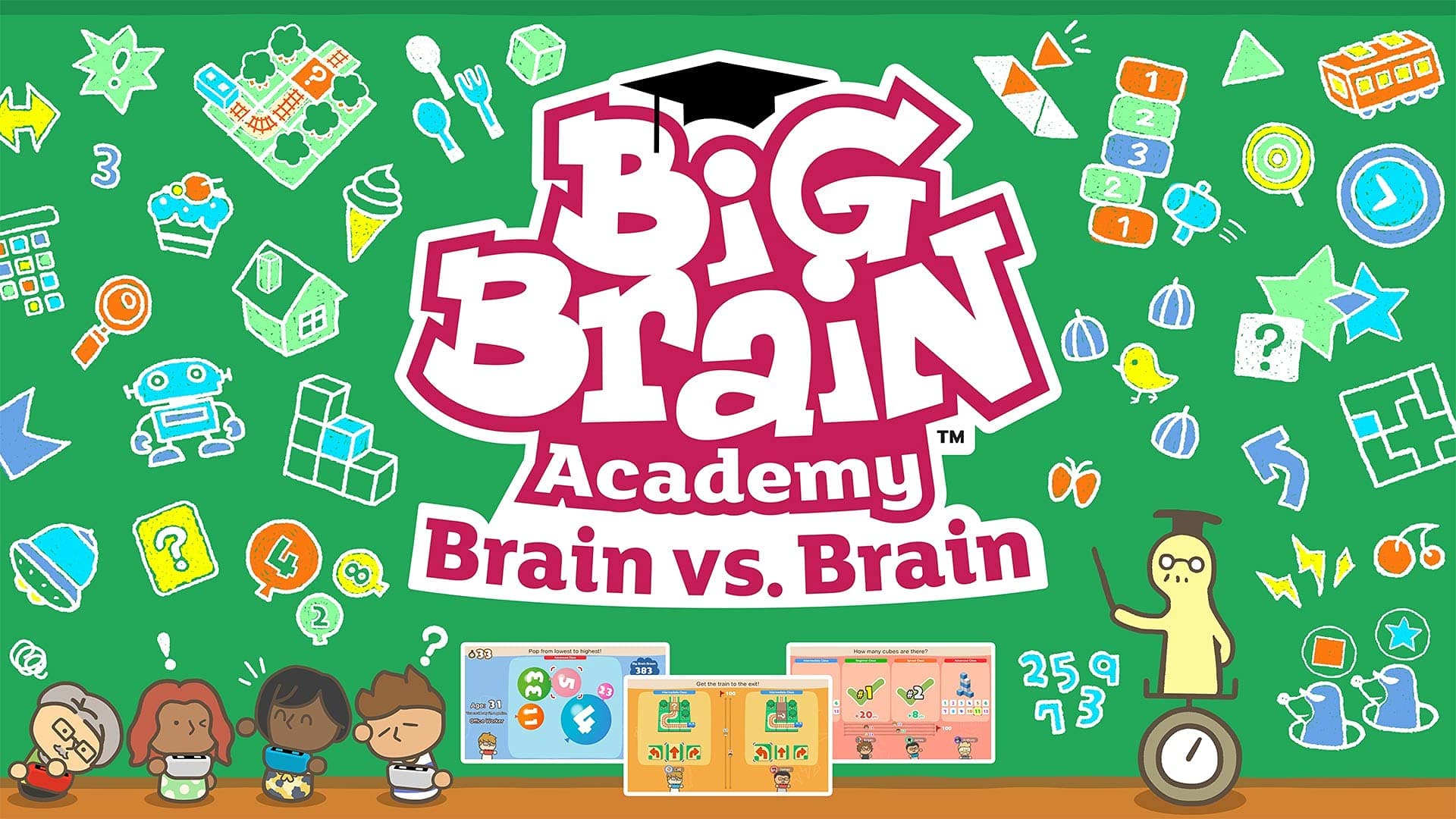 Big Brain Academy: Brain vs. Brain - Standard - Nintendo Switch [Digital Code] chez Amazon US