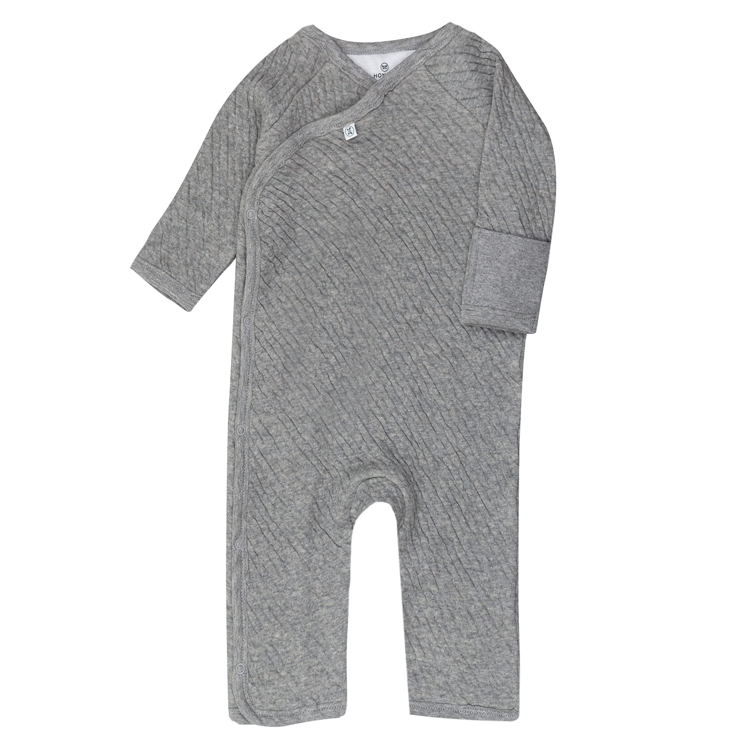 HonestBaby Baby One-Piece Jumpsuit Organic Cotton Romper Coverall Sets chez Amazon US