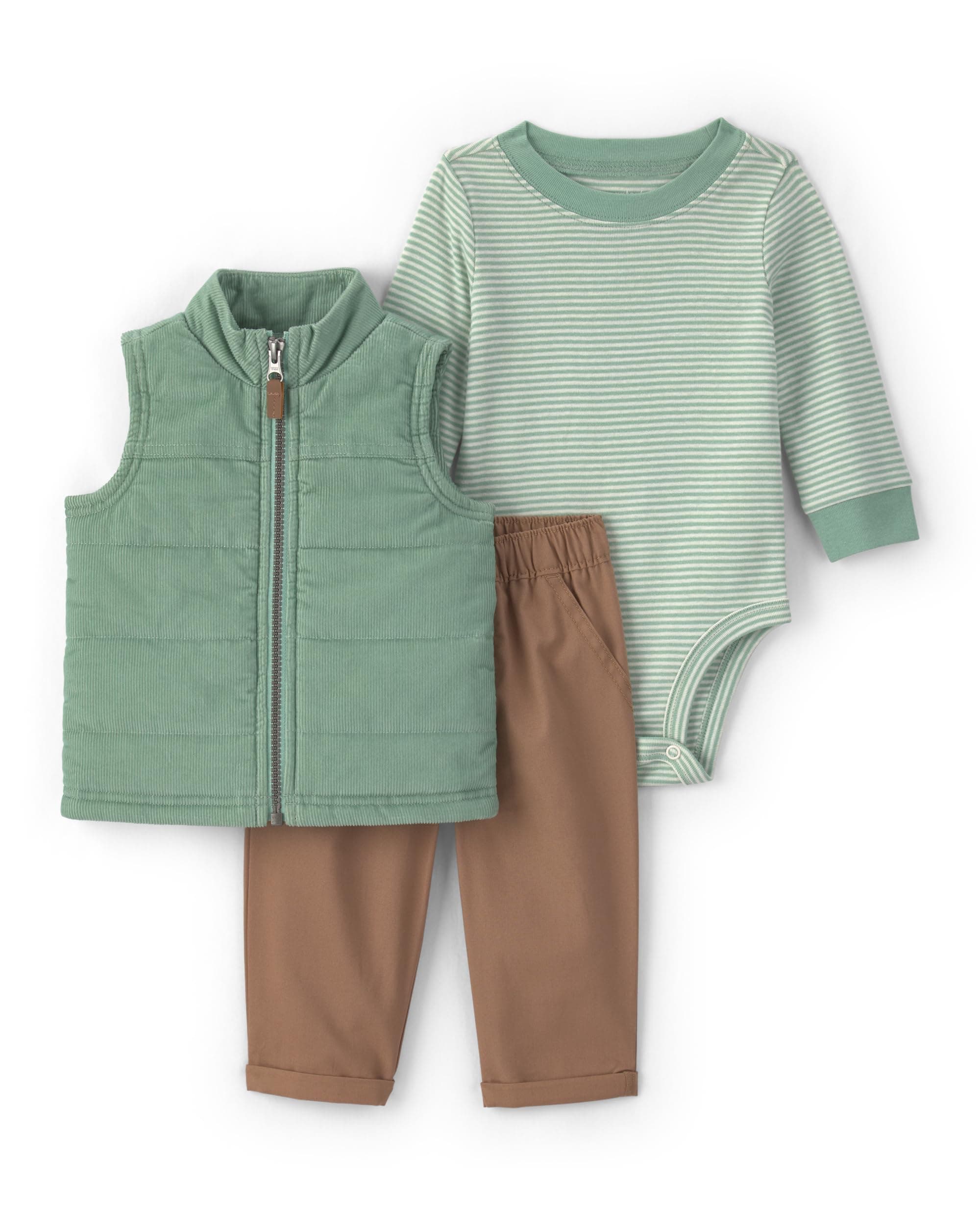 Carter's Baby Boys' 3-piece Bodysuit Pant Sets chez Amazon US