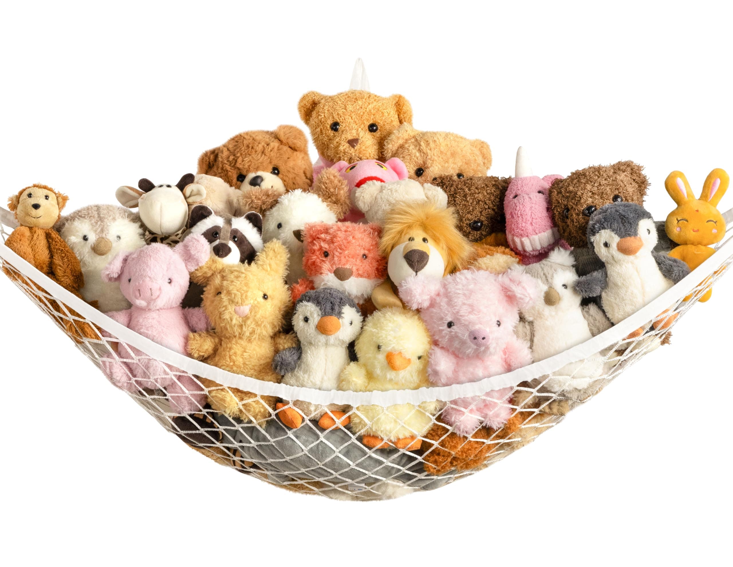 Stuffed Animal Storage Hammock Net for Plushie - Large Corner Toy Hammock Net for Plush chez Amazon US