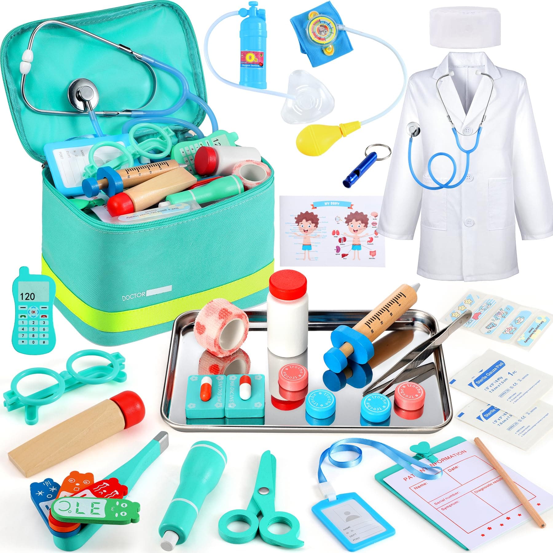 Doctors Set for Kids, 38 Pcs Kids chez Amazon UK