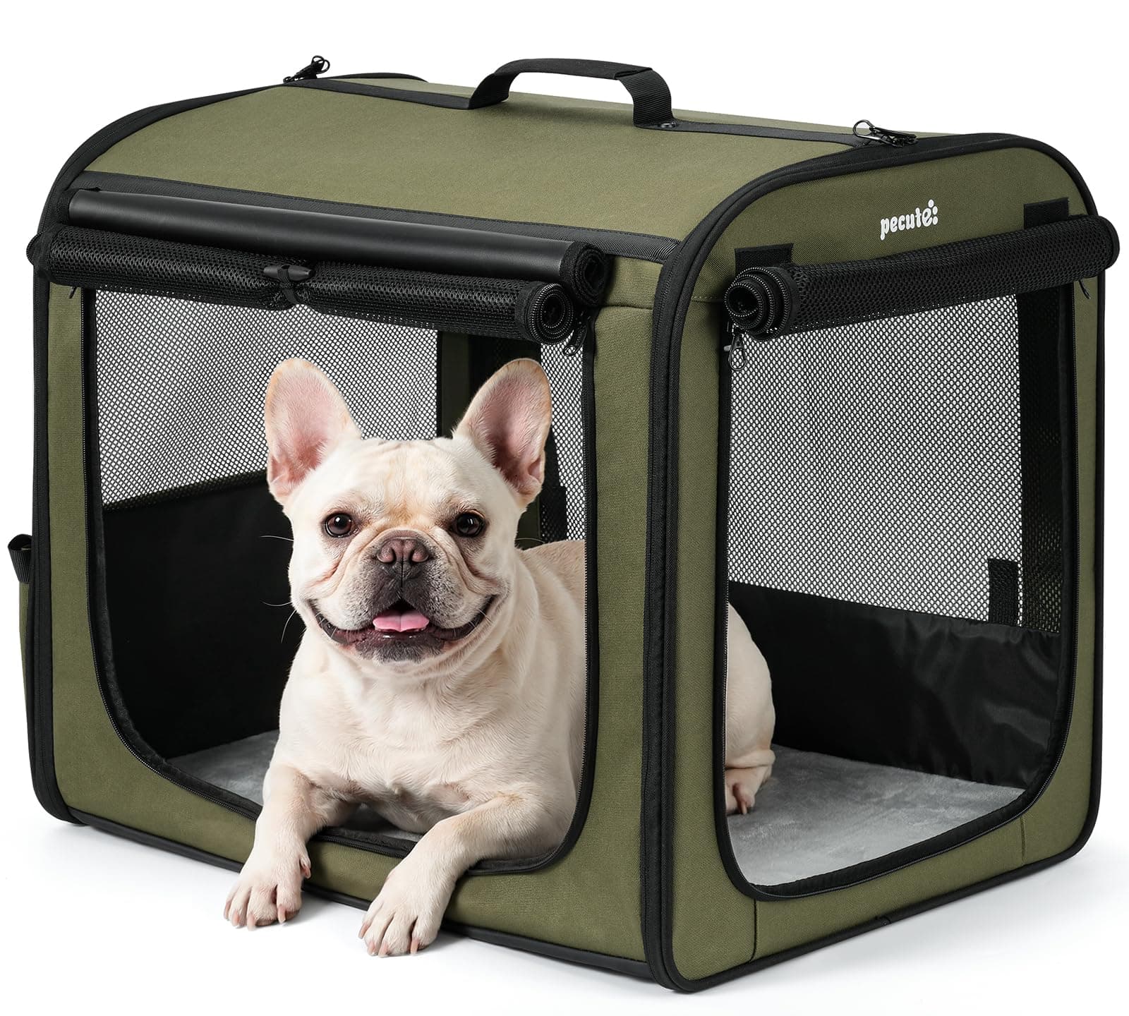 Dog Car Carrier LightWeight 61×45×52cm, Foldable chez Amazon UK