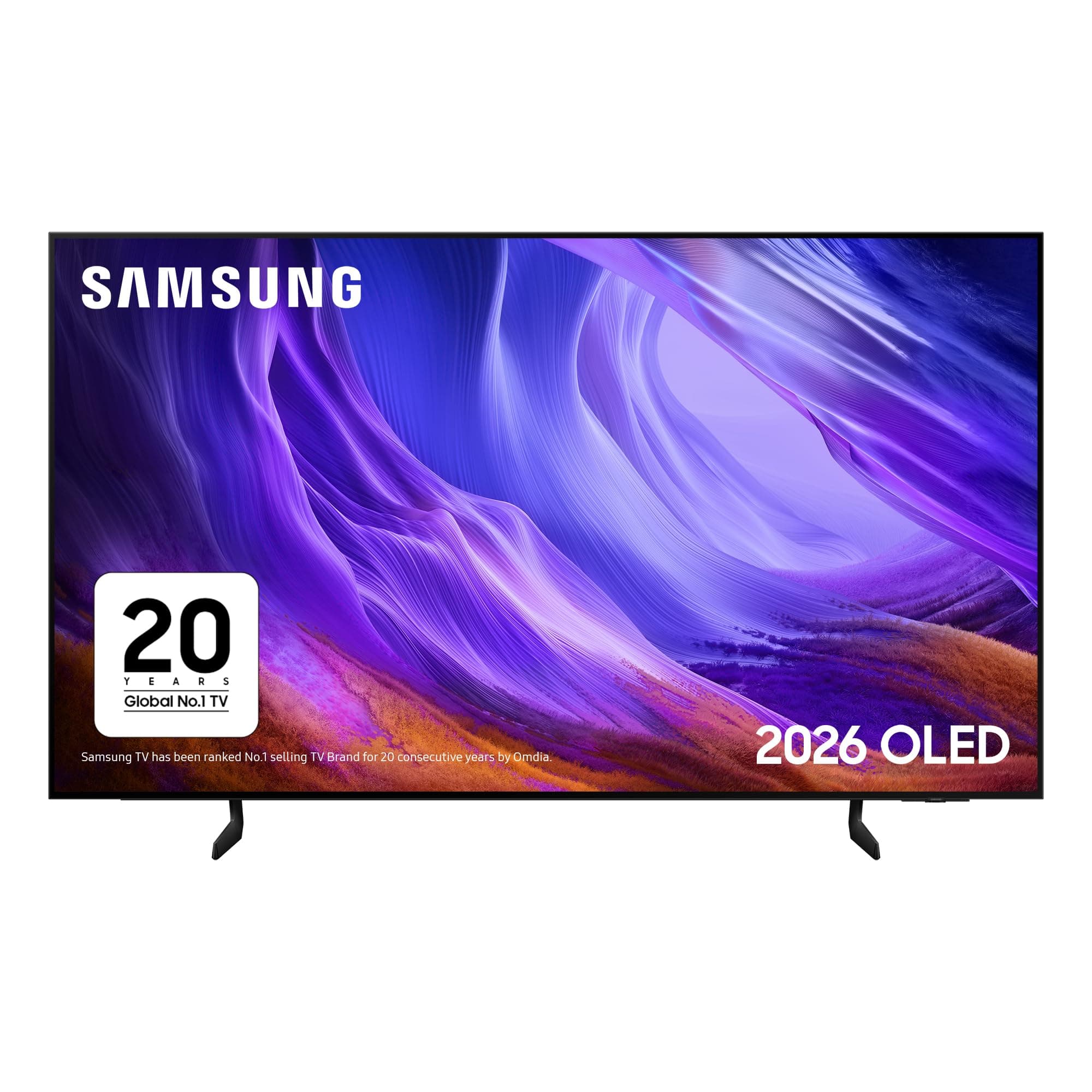 Samsung Smart TV 55-Inch S83H, 4K OLED, Motion Xcelerator 120Hz [2026] | AI Upscaling, OLED HDR, Gaming Optimiser, Vision AI... chez Amazon UK