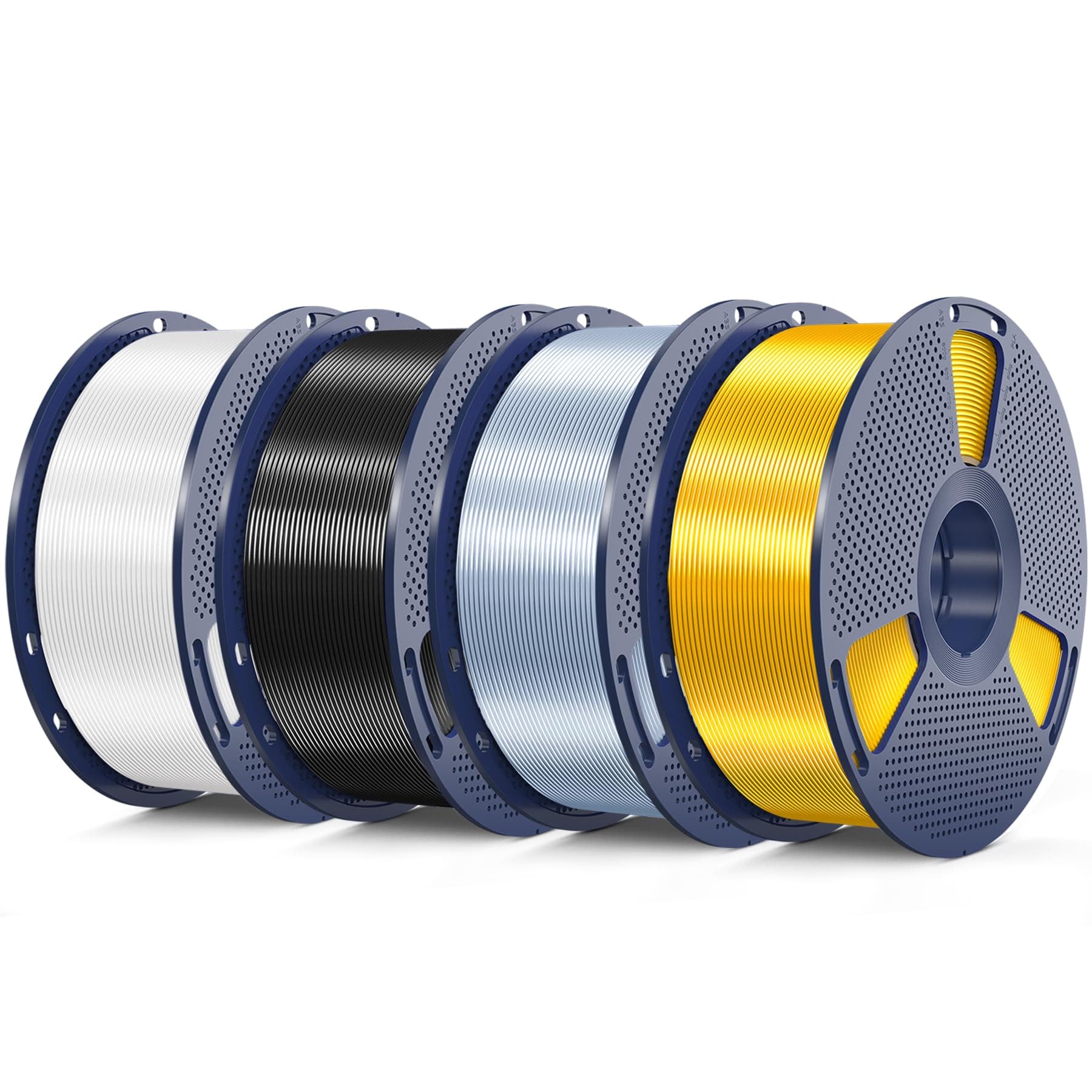 3D Printer Silk Filament, SUNLU Shiny Silk PLA Filament 1.75mm, Smooth Silky Surface, Great Easy to Print for chez Amazon US