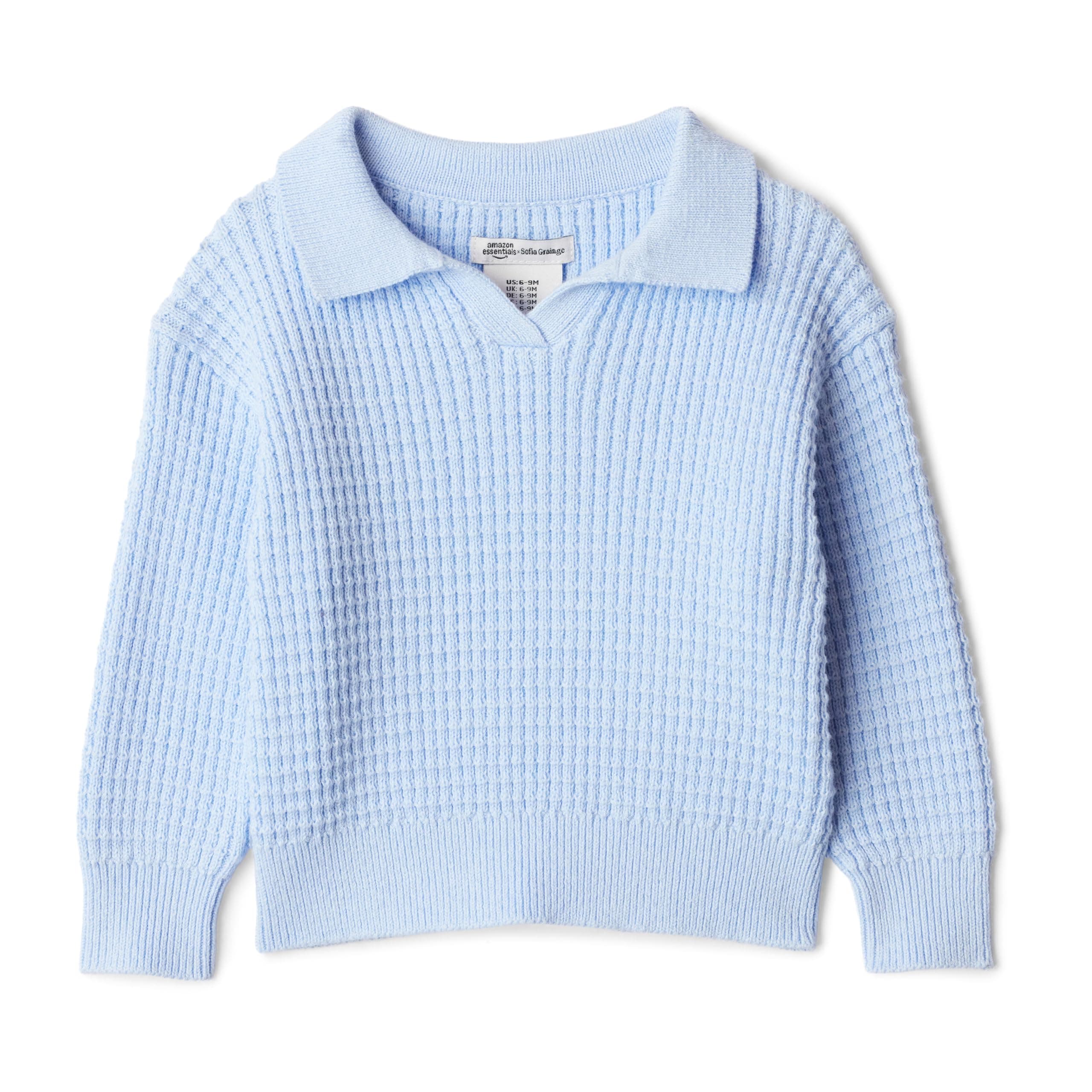 Amazon Essentials x Sofia Grainge Mommy & Me Cotton Crochet Sweaters & Tank Sets chez Amazon US