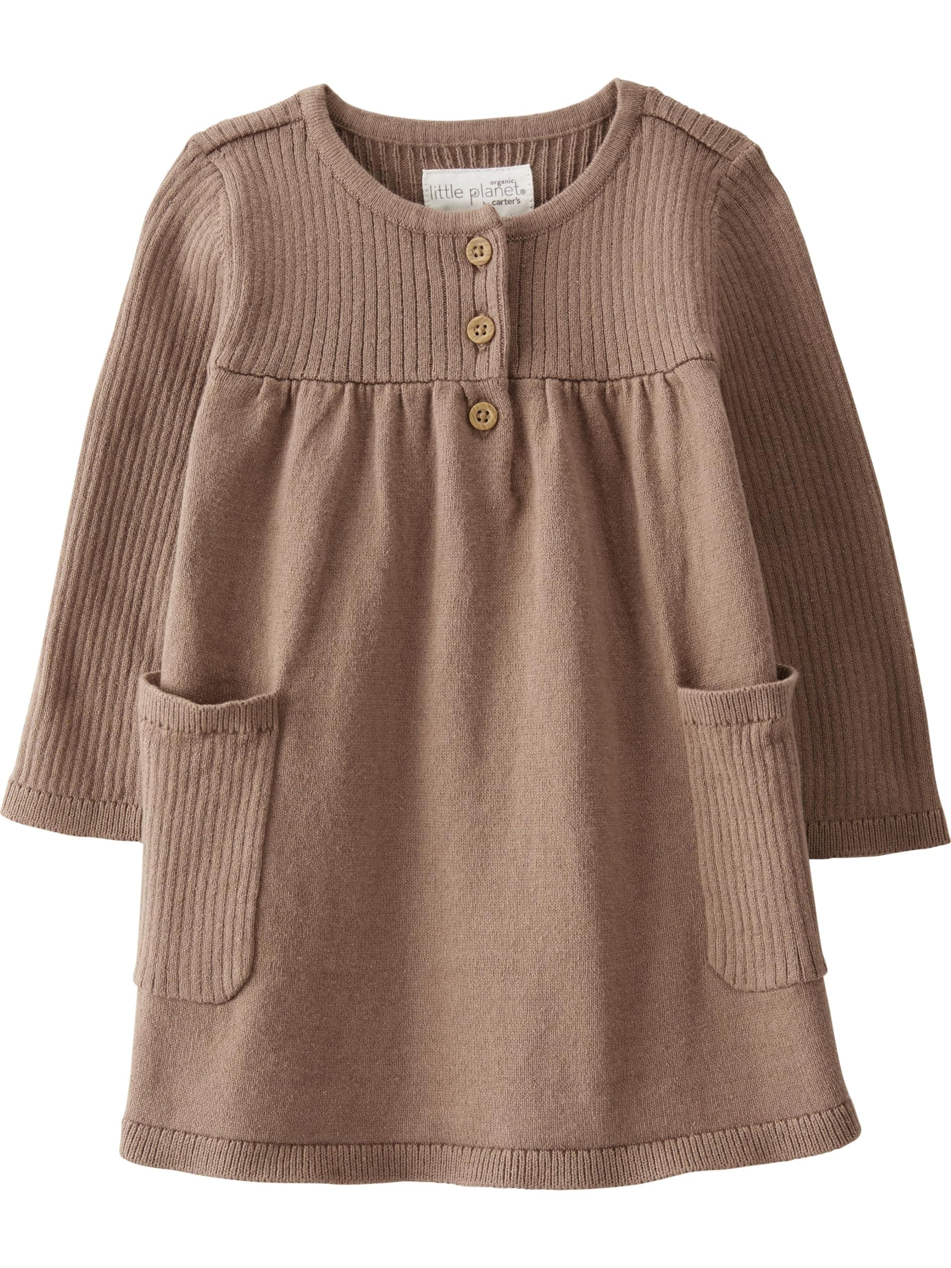 Little Planet by Carter's Baby Girls Dress Made with Organic Cotton chez Amazon US