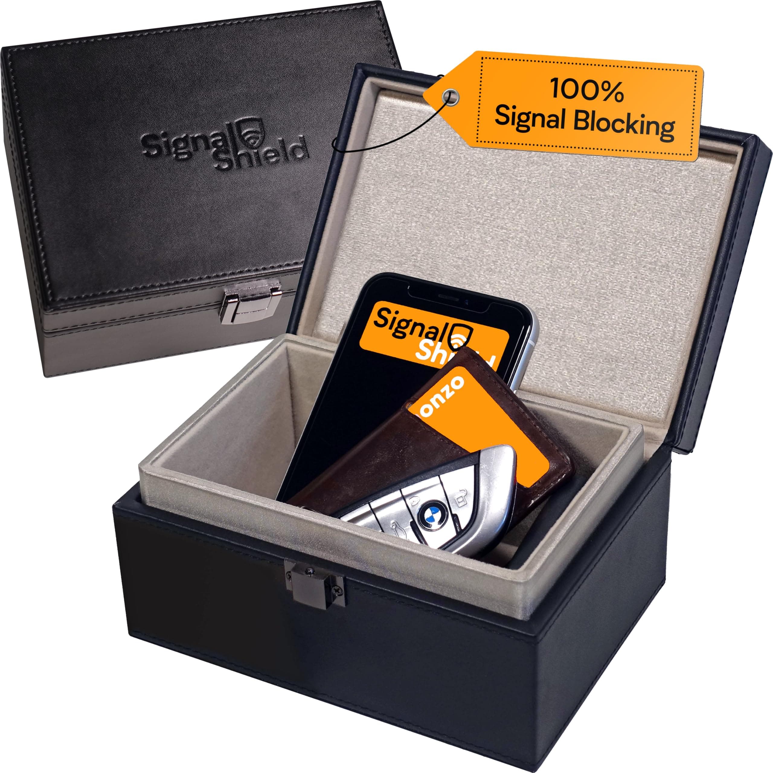 Signal Shield Faraday Box for Car Keys | Car Key chez Amazon UK