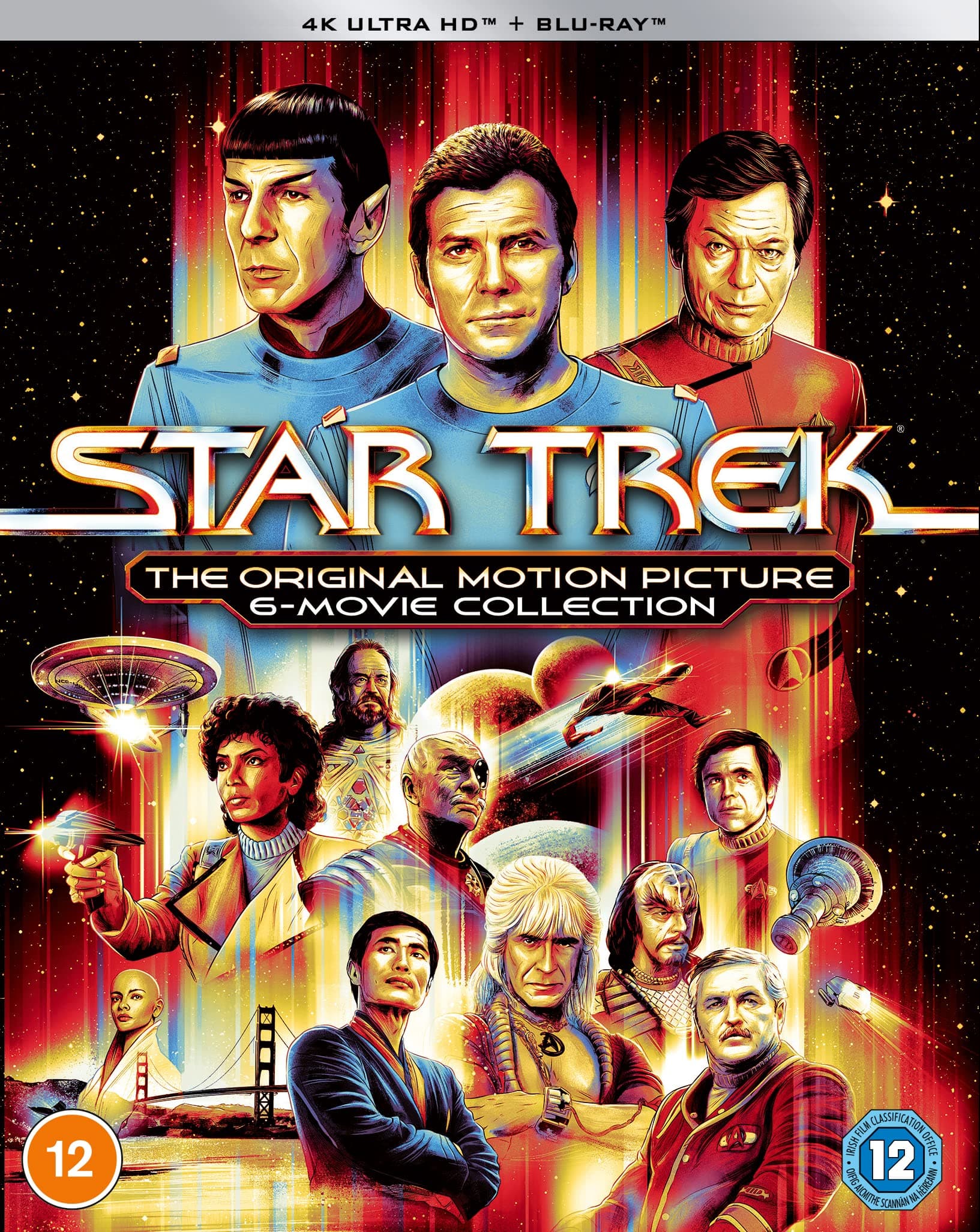 Star Trek: The Original Motion Picture Collection (1-6) 4K UHD [Blu-ray] [Region A & B & C] chez Amazon UK