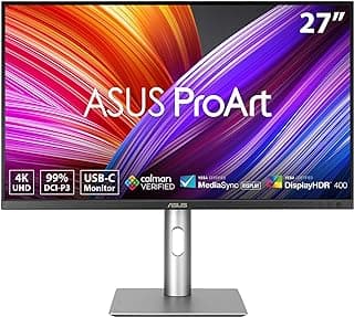 ASUS ProArt Display Moniteur professionnel 4K HDR 27" (PA279CRV) chez Amazon Canada