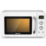 Costway 0.9Cu.ft. Retro Countertop Compact Microwave Oven 900W 8 Cooking Settings chez Best Buy Canada