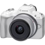 Canon EOS R50 Mirrorless Camera with 18-45mm Lens (White) - 5812C012 chez Best Buy Canada