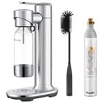 Breville InFizz Aqua 1L Soda Machine with Co2 Canister & Bottle Brush - Stainless Steel chez Best Buy Canada