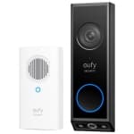Refurbished (Good) - eufy Wi-Fi 2K Dual Camera Video Doorbell with Chime - Black/White chez Best Buy Canada