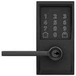 Schlage Encode Latitude Wi-Fi Smart Lock with Lever Door Handle - Matte Black chez Best Buy Canada