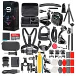 GoPro HERO9 Action Camera with 64GB Card and 50 Piece DiGiNerds Accessory Kit chez Best Buy Canada
