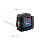 BOSCH GLL50-20 Cross Line Laser, Self Leveling, 50ft Range and Magnetic Laser Mount chez Best Buy Canada