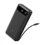 Anker - Anker Power Bank, 20,000mAh Portable Charger with Built-in USB-C Cable, 87W Max Fast Charging Battery Pack for Laptop, 2 USB-C and 1 chez Best Buy Canada