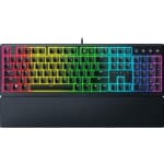Open Box - Razer Ornata V3 Full-Size Wired Mecha-Membrane Gaming Keyboard with Chroma RGB Backlighting - Black chez Best Buy Canada