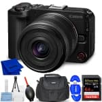 Canon EOS R50 V Mirrorless Camera with 14-30mm f/4-6.3 IS STM PZ Lens - Bundle chez Best Buy Canada