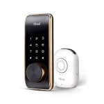 Alfred Touchscreen Keypad Pin + Key Entry Smart Door Lock Combo with Wi-Fi Connect Bridge & Key (DB2W-B-GL) Gold Combo chez Best Buy Canada