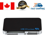 External USB3.0 Memory Card Reader Adapter High Speed for SD, MicroSD, CF, XD, M2 and MS All in One chez Best Buy Canada