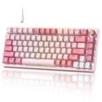 Womier VK75 Wired Gaming Keyboard with Multimedia Control Knob, 75% Creamy Mechanical Keyboard chez Best Buy Canada