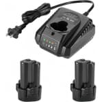 2Pcs Replacement New Battery & Charger For Makita BL1013 BL1014 194551-4 194550-6 195332-9 chez Best Buy Canada