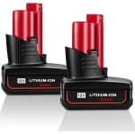 2Pcs Replacement New Li ion Battery 12V 6.5Ah For Milwaukee M12 48-11-2401 48-11-2412 48-11-2411 chez Best Buy Canada