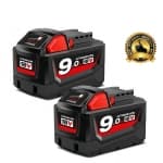 2Pcs New Battery For Milwaukee M18 M18B6 18V XC 9.0AH LITHIUM BATTERY 48-11-1850 48-11-1890 chez Best Buy Canada